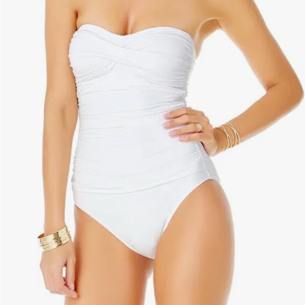 Anne Cole Twist Front one piece Swimsuit - 10 - New! 🏝️
